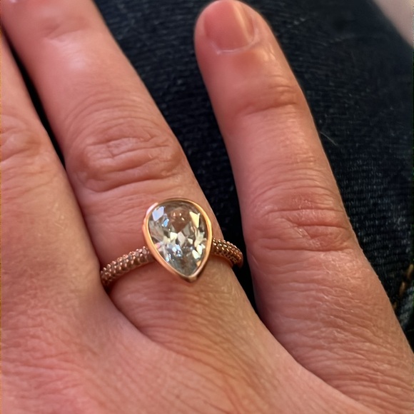 Aquamarine CZ ๐ - Picture 4 of 5